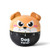 MYJZY Kitchen Timer Manual-Cute Bulldog Egg Timer-Mechanical 60 Minutes Timing Cooking/Baking Timer-Rotation Alarm Countdown Reminder Time Management-Yellow