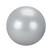 ZMENVL 65cm 1050g Practical Yoga Ball Gym Household Explosion-Proof Thicken Yoga Ball Smooth Surface Silver