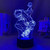 SK8 The Infinity Reki Japanese Anime Light Sign LED 3D Illusion Lamp 16 Colors. with Remote Control- USB Charging.Child Bedroom Decor Night Light .