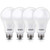 Dimmable A21 LED Bulb- 150 Watt Equivalent- Warm White 3000K- 2600LM- UL Listed- E26 Standard Base- Damp Rated- Super Bright Light Bulbs- 4 Pack