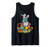 Nordic Garden Gnome Bunny Easter Eggs Basket Tomte Nisse Tank Top