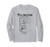 Vintage Yellowstone National Park Map Retro Graphic Long Sleeve T-Shirt