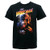 Universal Monsters Men's New Wolfman T-Shirt- Black- Large