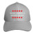 Make America Smart Again Peaked Baseball Cap Hat Baseball Sun Hat Sandwich Cap Gray