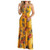 Summer Beach Dress for Womens Tropical Print Halter Backless Maxi Dress Sexy Sleeveless V Neck Waisted Casual Dress Yellow Summer Beach Dress for Womens Tropical Print Halter Backless Maxi Dress Sexy Sleeveless V Neck Waisted Casual Dress Yellow