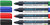 Schneider Board and Flipchart Marker Pens -Pack of 4- Assorted Colours