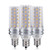 E17 LED Bulbs, 12W LED Candelabra Bulb 100 Watt Equivalent, 1200lm, Decorative Candle Base E17 Non-Dimmable LED Chandelier Bulbs, Warm White 3000K LED Corn Lamp, Pack of 3