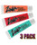 Zinka 3 Pack - Red/Orange/Teal