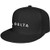 Cpljq Men Women's Solid Flat Bill Cap Delta-Airline-Logo- Cool Adjustable Snapback Baseball Hats