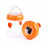 Wasp Traps Hanging- Solar LED Bee Trap Powered Wasp Catcher Indoor Insect Flying Bugs Trap for Catching Wasp Bug Hornets etc Outdoor -Orange-