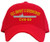 USS Dwight D. Eisenhower CVN-69 Embroidered Baseball Cap - Red