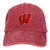 Wisconsin Badger Home State Edition Casquette Hat Vintage Unisex Baseball Cap Trucker Fashion Hat for Adults Red