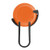 Flying Disc Shooter Toys - Disc Shooters - Party Favors Flying Disc Toy - 100 Sets - Miniature Flying Discs with Squeeze Launchers - Orange