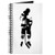 CafePress Hockey Player Spiral Bound Journal Notebook- Personal Diary- Blank