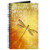 CafePress Golden Dragonfly Spiral Bound Journal Notebook- Personal Diary- Lined