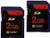 Nikon D50 Digital Camera Memory Card 2 x 2GB Standard Secure Digital -SD- Memory Card -1 Twin Pack-