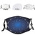 10 filters Fillter Face Cloth for Adults Windproof Mouth Anti Dust Double Protection Zodiac Horoscope Chart in Wheel Shape with Dates in Space
