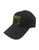Nirvana Baseball Cap Band Logo and Smiley Official Black Strapback