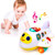 Baby Toys for 1 Year Old Boys Girls Airplane Light-Up Toys Music Baby Learning Educational Toy for Kids Toddlers Bump and Go Airplane Baby Boy Toys for 1 2 3 4 Year Old Gift Travel Toys for Toddlers