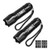 LE Tactical LED Flashlight, Small and Super Bright Torch Light, Waterproof, 200 Lumens for Camping, Running and more, AAA Batteries Included, Pack of 2