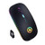 WYL Wireless Mouse- Bluetooth RGB Rechargeable Mouse- Wireless Computer Silent Mause- LED Backlit Ergonomic Gaming- Mouse for Laptop PC -Color - Bluetooth Black-
