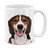 MUGBREW Cute Beagle Puppy Dog Full Portrait Ceramic Coffee Gift Mug Tea Cup, 11 OZ