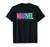 Marvel Logo Pastel Rainbow T-Shirt