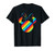 Disney Minnie Mouse Silhouette Rainbow T-Shirt