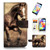 ( For Samsung S5 , Galaxy S5 ) Flip Wallet Case Cover & Screen Protector Bundle! A8363 Horse
