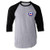 Chile Futbol Soccer Retro National Team Costume Black M Raglan Baseball Tee Shirt