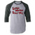 Pop Threads Large Marge Sent Me Funny Retro Gray L Raglan Baseball Tee Shirt