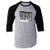 Serenity Now -Insanity Later- Black S Raglan Baseball Tee Shirt