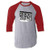 Serenity Now -Insanity Later- Red S Raglan Baseball Tee Shirt