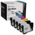 LD Remanufactured Ink Cartridge Replacements for Epson 252  and  252XL -2 SY Black- 1 XL Cyan- 1 XL Magenta- 1 XL Yellow- 5-Pack-
