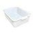 Thunder Group PLBT007W Bus Box Freezer Safe- 7-Inch- White
