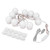 USB Powered 10 LED Durable Adjustable Mirror Light White for Makeup-Trichromatic light-