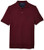 Nautica Men's Classic Fit Short Sleeve Solid Soft Cotton Polo Shirt- Royal Burgundy- 3X-Large