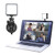 Video Conference Lighting Kit- YC Onion Led Light for PC Laptop Video Conferencing- Delivering Training- Remote Working- Zoom Calls- Self Broadcasting- Live Streaming- Stronger Suction