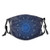 Zodiac Horoscope Chart In Wheel Shape With Dates In Space Dots Image-Dust Washable Filter and Mouth Warm Windproof Cotton Face m