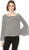 BB Dakota Womens Junior better bell -ieve it striped bell sleeve top Shirt- -black- medium
