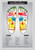 Foot Reflexology Two Sided Color Informational Chart