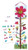 nattaponshop Eeboo Hot Pink Flower Growth Chart