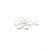 10pcs Sterling Silver Round Split Ring 7.3mm Jump Ring Connector for Charms and Jewelry Finding by CRAFT WIRE 10pcs Sterling Silver Round Split Ring 7.3mm Jump Ring Connector for Charms and Jewelry Finding by CRAFT WIRE