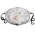 Comfortable Windproof-Zodiac-Western Chart with All Signs Aries Virgo Leo Taurus Libra Mystique Fate Calendar-Multicolor-Printed Facial Decorations for Man and Woman