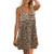 Jaqqra Boho Dress for Women-Womens Summer Dresses Sleeveless A-line Cami Mini Dress Casual Beach Sundress Cover Up Dress