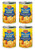 Del Monte Canned Mandarin Oranges in Water- No Sugar Added- 15.0-Ounce -Pack of 4-
