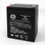 Interstate BSL1055 12V 5Ah Sealed Lead Acid Battery - This is an AJC Brand Replacement