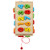 TOYANDONA Shape Sorter Toy Wooden Shape Colorn Number Sorter Cube Toy Educational Geometric Shape Building Block Toy for Kids Toddlers