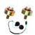 HIMIKI Knock Sensor with Harness 12601822 12589867 Compatible with Chevy GMC Cadillac Yukon Tahoe Sierra Silverado Suburban Express 1500 2500 3500 Camaro Corvette Escalade
