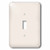 3dRose lsp_204786_1 Print of Princess White Single Toggle Switch Multicolor